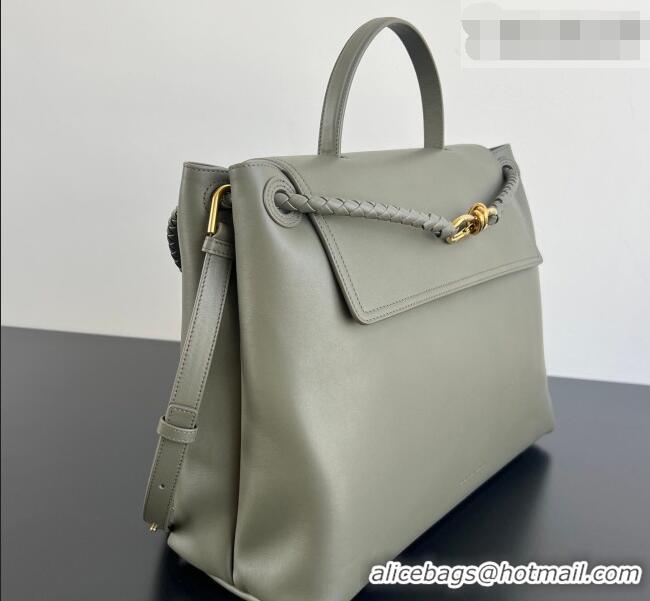 Promotional Bottega Veneta Large Ciao Ciao Top Handle Bag in Calf Leather 826195 Cypress Green 2026