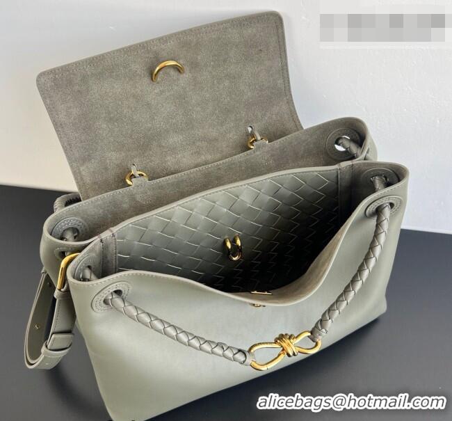 Discount Bottega Veneta Medium Ciao Ciao Top Handle Bag in Calf Leather 817231 Cypress Green 2026