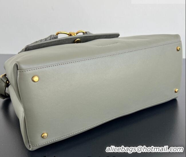 Discount Bottega Veneta Medium Ciao Ciao Top Handle Bag in Calf Leather 817231 Cypress Green 2026