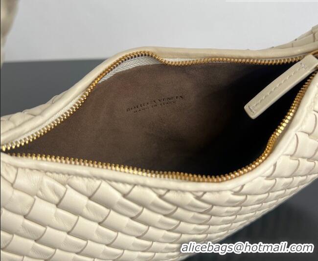 Promotional Bottega Veneta Small Veneta Hobo Bag in Intrecciato Leather 856736 Sea Salt 2026