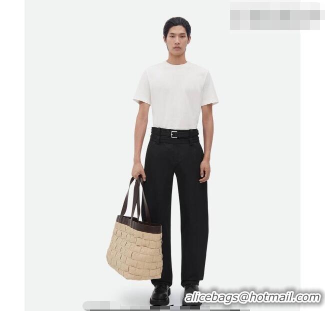 Particularly Recommended Bottega Veneta Raffia Straw Tote Bag 730847 Beige 2026