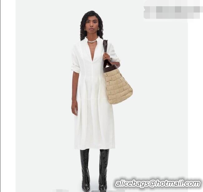 Particularly Recommended Bottega Veneta Raffia Straw Tote Bag 730847 Beige 2026