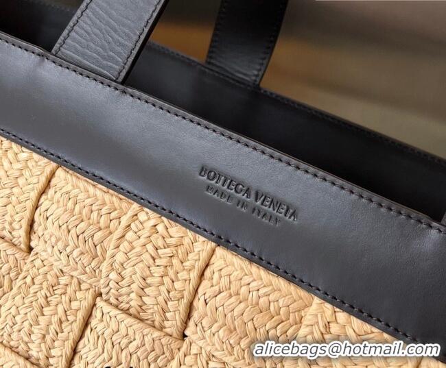 Particularly Recommended Bottega Veneta Raffia Straw Tote Bag 730847 Beige 2026