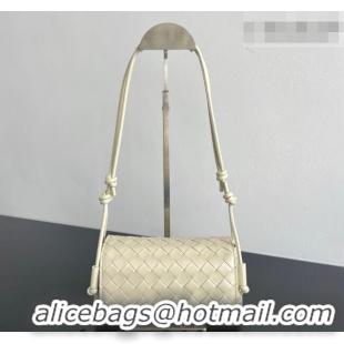 Pretty Style Bottega Veneta Notturno Mini Bag in Intrecciato Leather 843893 Sea Salt 2026