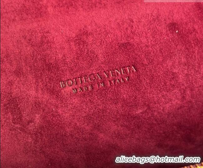 Grade Design Bottega Veneta Notturno Mini Bag in Intrecciato Leather 843893 Barolo Red 2026