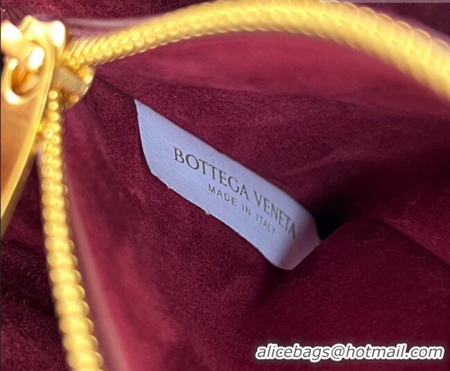 Grade Design Bottega Veneta Notturno Mini Bag in Intrecciato Leather 843893 Barolo Red 2026