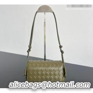 Best Price Bottega Veneta Notturno Mini Bag in Intrecciato Leather 843893 Oil Brown 2026