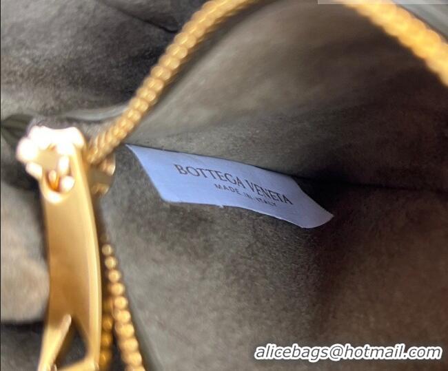 Best Price Bottega Veneta Notturno Mini Bag in Intrecciato Leather 843893 Oil Brown 2026