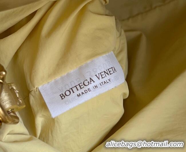 Best Quality Bottega Veneta Dustbag Notte Bag in Intrecciato Lamina Satin Leather 839394 Gold 2026