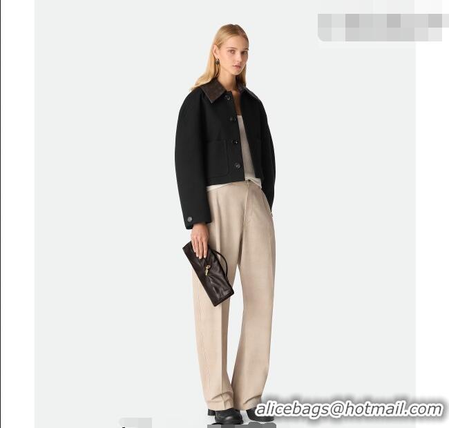 Buy New Cheap Bottega Veneta Andiamo Long Clutch 843797 Black 2026
