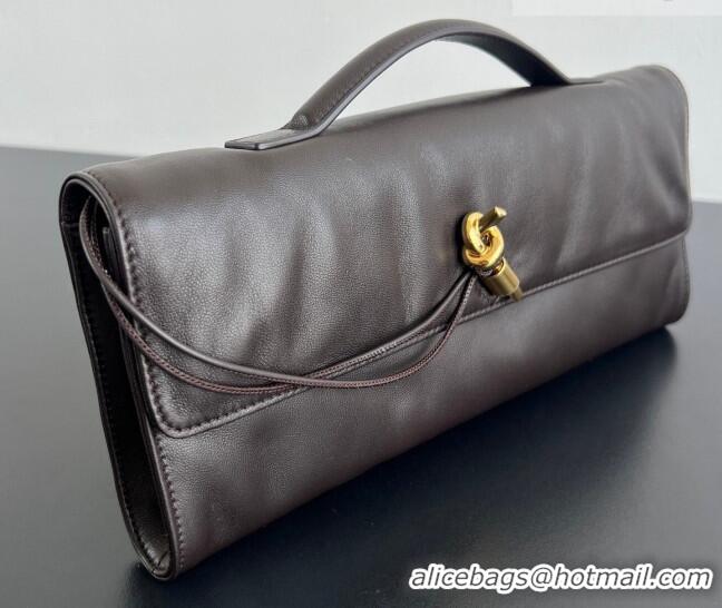 Well Crafted Bottega Veneta Andiamo Long Clutch 843797 Fondant Brown 2026