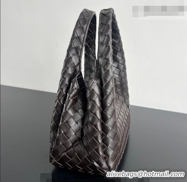 Original Cheap Bottega Veneta Small Campana Hobo Bag in Intrecciato Leather 854248 Fondant Brown 2026