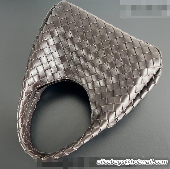 Original Cheap Bottega Veneta Small Campana Hobo Bag in Intrecciato Leather 854248 Fondant Brown 2026