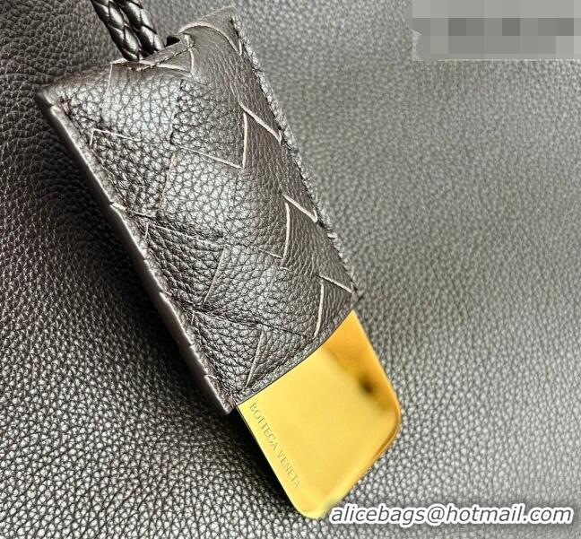 Grade Quality Bottega Veneta Large Campana Shoulder Bag in Grained Leather 844251 Fondant Brown 2026