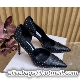 Popular Style Jimmy Choo Brigitte 100 Pumps with Studs J091251 Black 2026