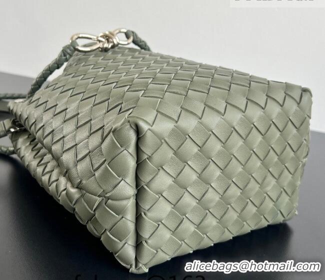 Inexpensive Bottega Veneta Andiamo Small Bucket Bag in Intrecciato Leather 855759 Pickle Green 2026