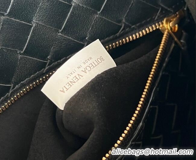 New Design Bottega Veneta Andiamo Bucket Bag in Silky Leather 844169 Black 2026