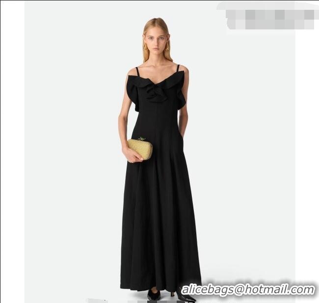 Market Sells Bottega Veneta Knot Clutch with Flower Clasp in Suede and Crystals 844122 Gold 2026