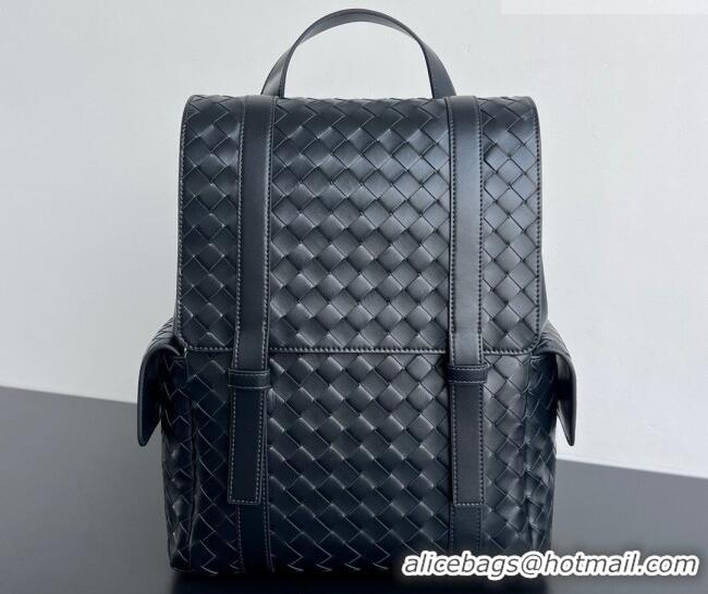 Well Crafted Bottega Veneta Men's Back To School Backpack Bag in Intrecciato Leather 805971 Space Blue 2026