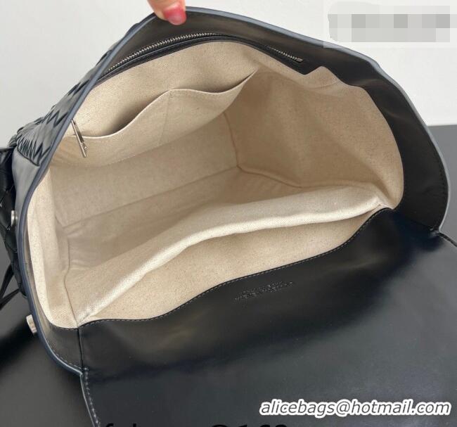 Well Crafted Bottega Veneta Men's Back To School Backpack Bag in Intrecciato Leather 805971 Space Blue 2026