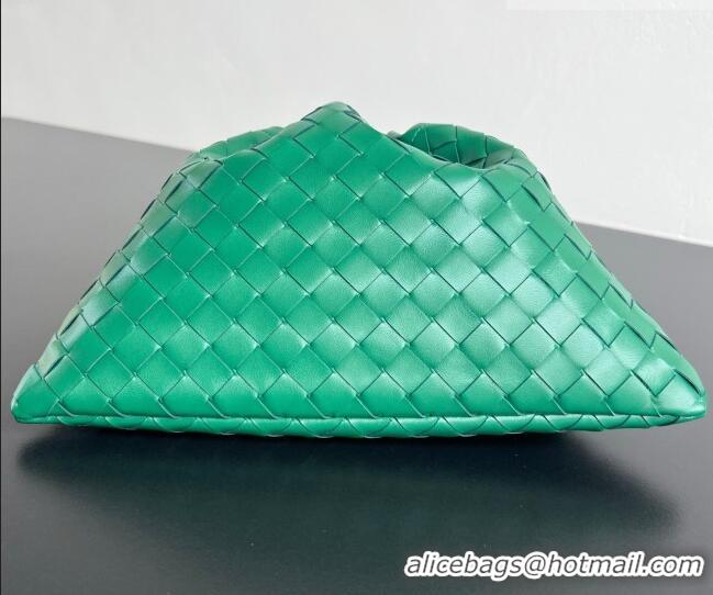 Big Discount Bottega Veneta Medium Dustbag in Intrecciato Leather 796728 Jungle Green 2026