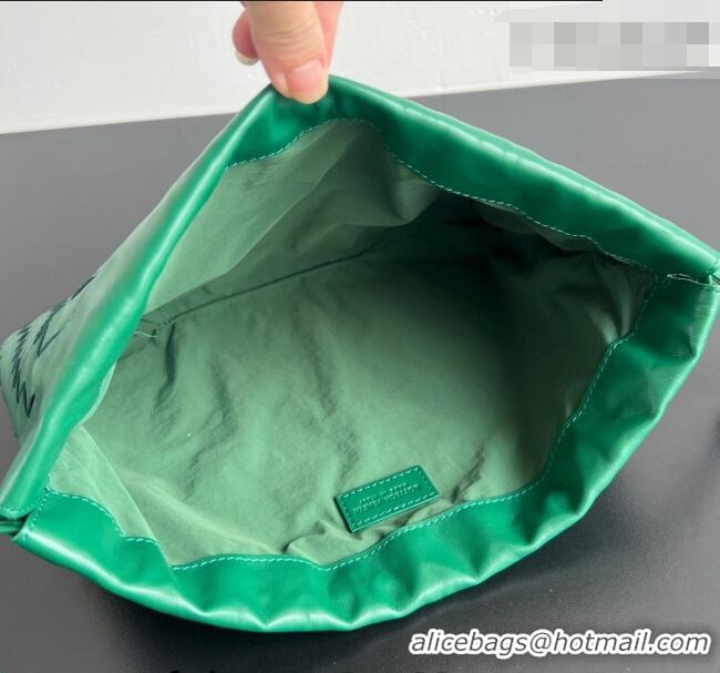 Big Discount Bottega Veneta Medium Dustbag in Intrecciato Leather 796728 Jungle Green 2026