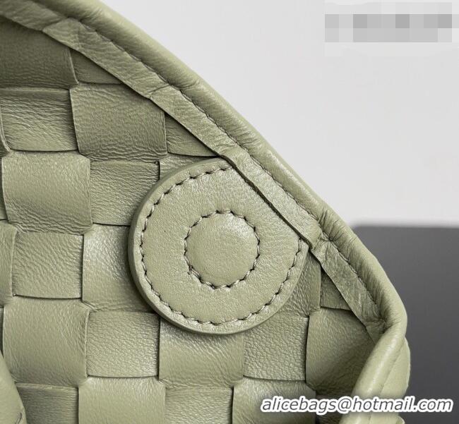 Good Taste Bottega Veneta Mini Sardine Bag in Intrecciato Leather 744267 Travertine Green 2026