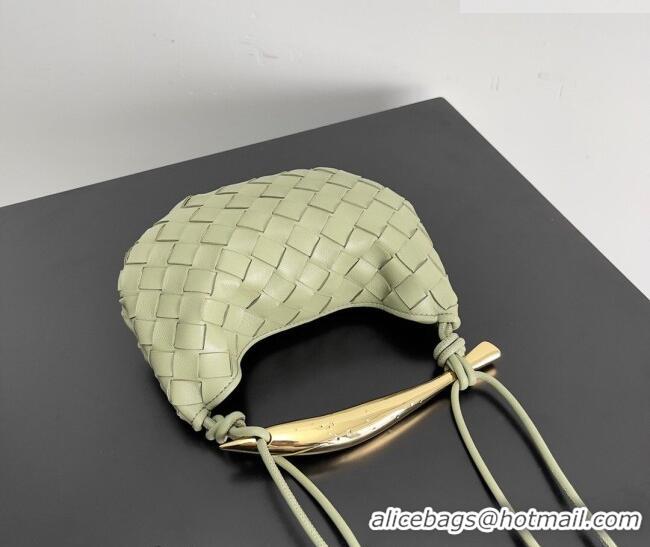 Good Taste Bottega Veneta Mini Sardine Bag in Intrecciato Leather 744267 Travertine Green 2026