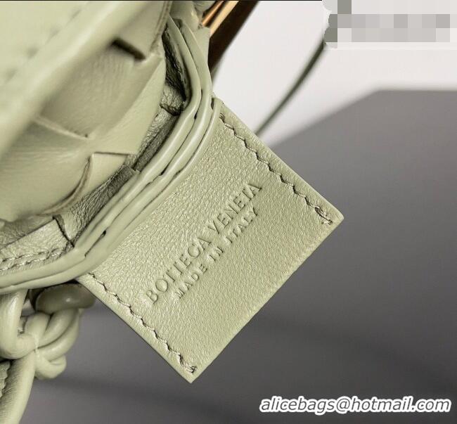 Good Taste Bottega Veneta Mini Sardine Bag in Intrecciato Leather 744267 Travertine Green 2026
