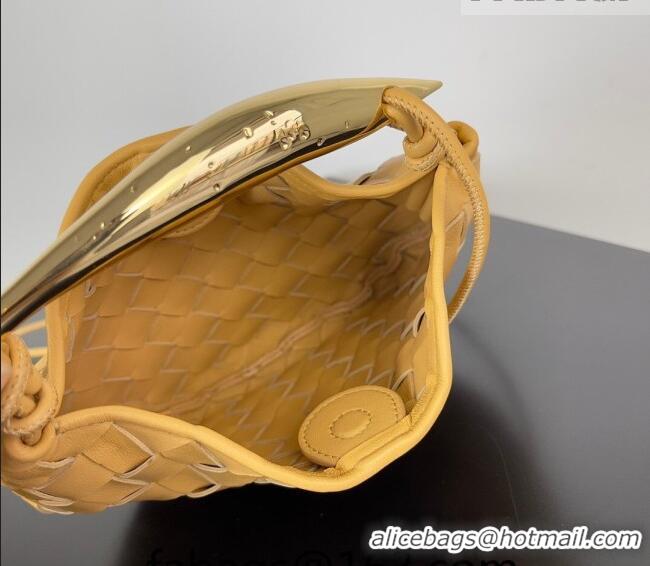 High Quality Bottega Veneta Mini Sardine Bag in Intrecciato Leather 744267 Yellow 2026