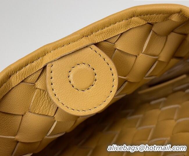 High Quality Bottega Veneta Mini Sardine Bag in Intrecciato Leather 744267 Yellow 2026