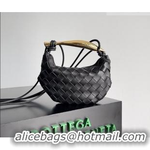 Good Looking Bottega Veneta Mini Sardine Bag in Intrecciato Leather 744267 Black 2026