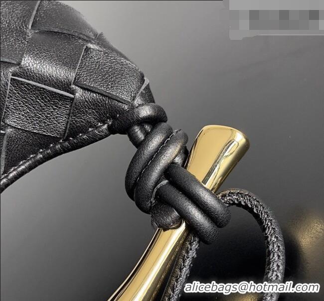 Good Looking Bottega Veneta Mini Sardine Bag in Intrecciato Leather 744267 Black 2026