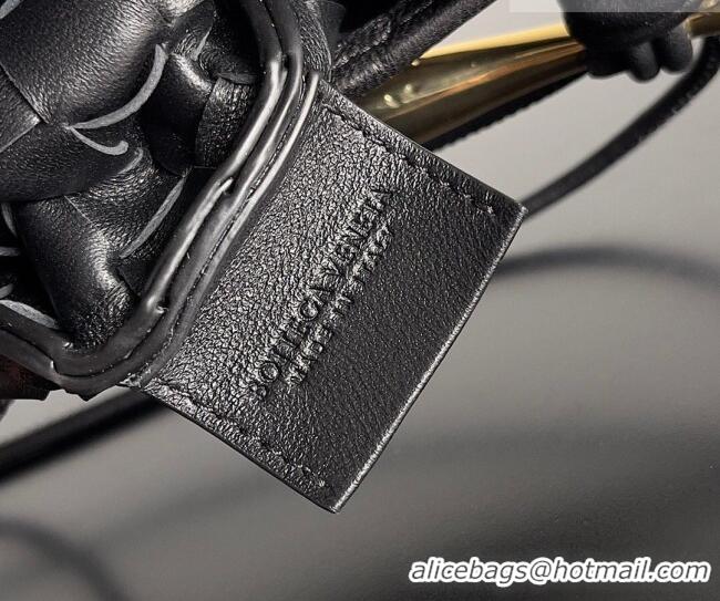 Good Looking Bottega Veneta Mini Sardine Bag in Intrecciato Leather 744267 Black 2026