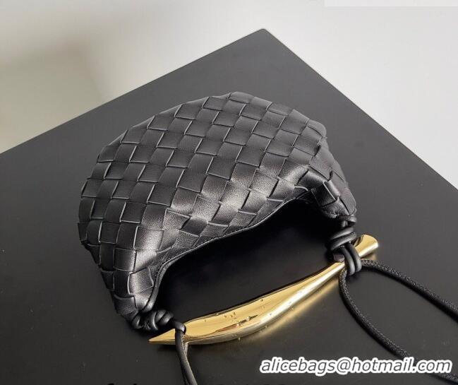 Good Looking Bottega Veneta Mini Sardine Bag in Intrecciato Leather 744267 Black 2026