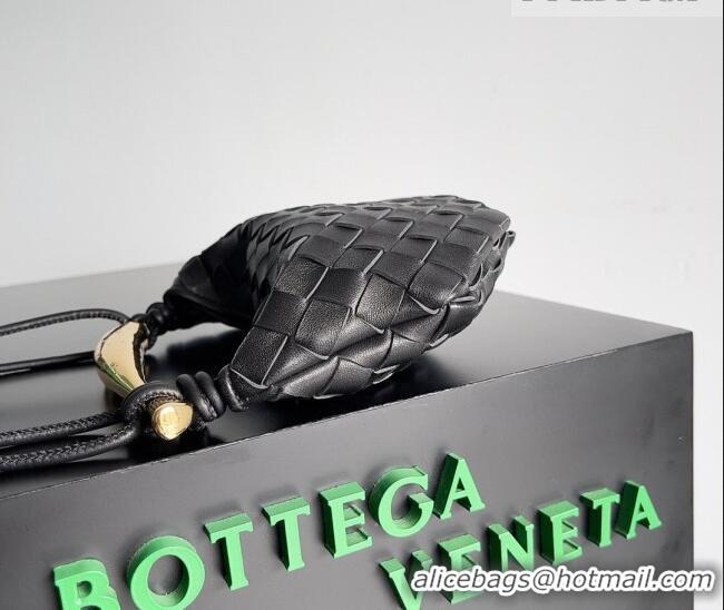 Good Looking Bottega Veneta Mini Sardine Bag in Intrecciato Leather 744267 Black 2026