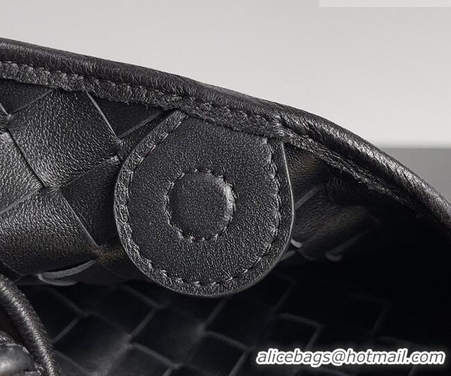 Good Looking Bottega Veneta Mini Sardine Bag in Intrecciato Leather 744267 Black 2026