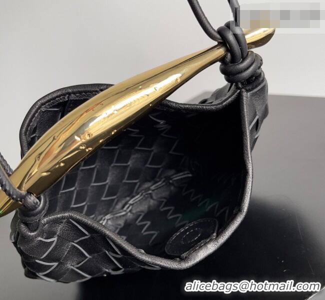 Good Looking Bottega Veneta Mini Sardine Bag in Intrecciato Leather 744267 Black 2026