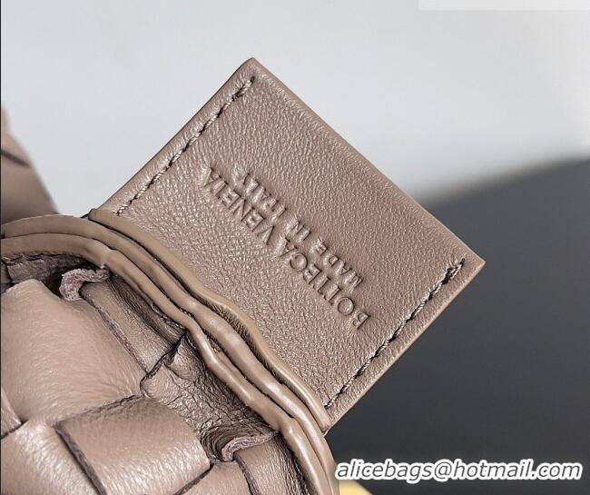 Luxury Cheap Bottega Veneta Mini Sardine Bag in Intrecciato Leather 744267 Khaki 2026