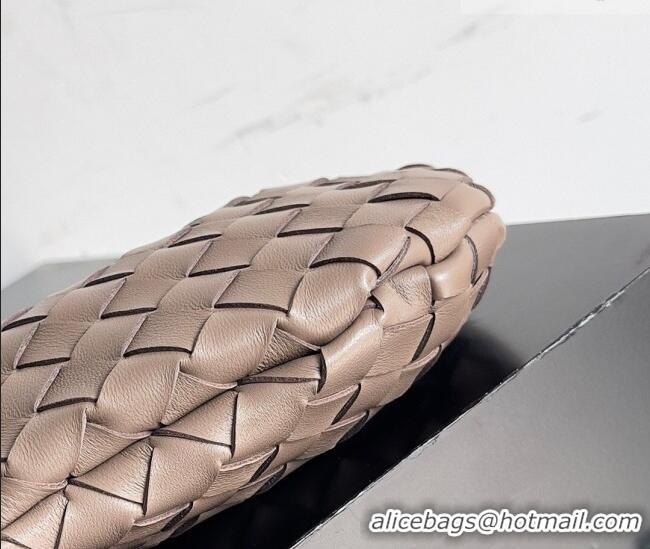 Luxury Cheap Bottega Veneta Mini Sardine Bag in Intrecciato Leather 744267 Khaki 2026