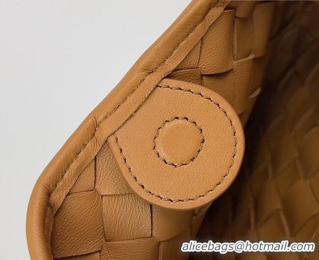 Best Quality Bottega Veneta Mini Sardine Bag in Intrecciato Leather 744267 Apricot 2026