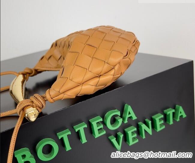 Best Quality Bottega Veneta Mini Sardine Bag in Intrecciato Leather 744267 Apricot 2026
