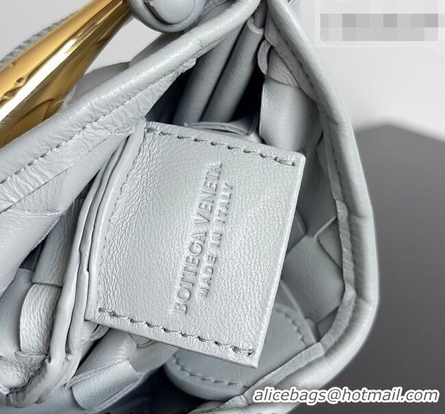 Promotional Bottega Veneta Mini Sardine Bag in Intrecciato Leather 744267 Agate Grey 2026