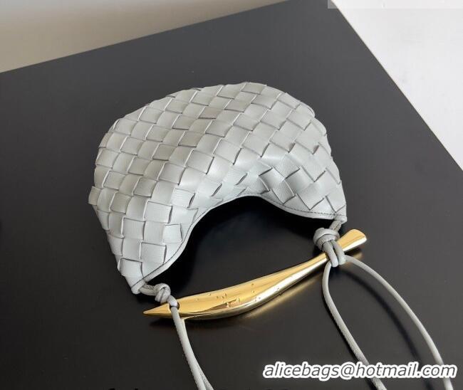 Promotional Bottega Veneta Mini Sardine Bag in Intrecciato Leather 744267 Agate Grey 2026