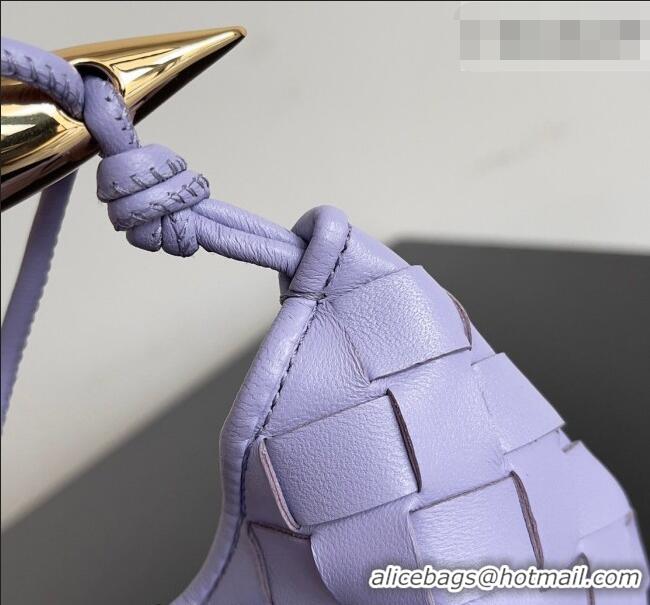 Buy Fashionable Bottega Veneta Mini Sardine Bag in Intrecciato Leather 744267 Lavender Purple 2026