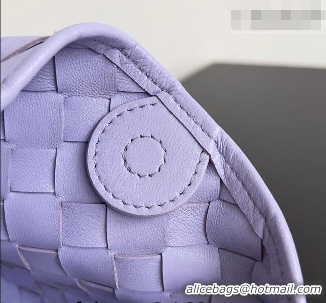 Buy Fashionable Bottega Veneta Mini Sardine Bag in Intrecciato Leather 744267 Lavender Purple 2026