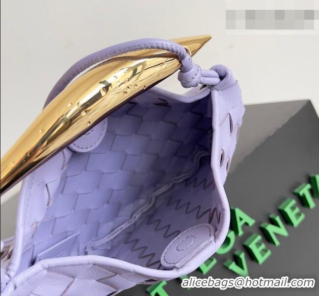Buy Fashionable Bottega Veneta Mini Sardine Bag in Intrecciato Leather 744267 Lavender Purple 2026