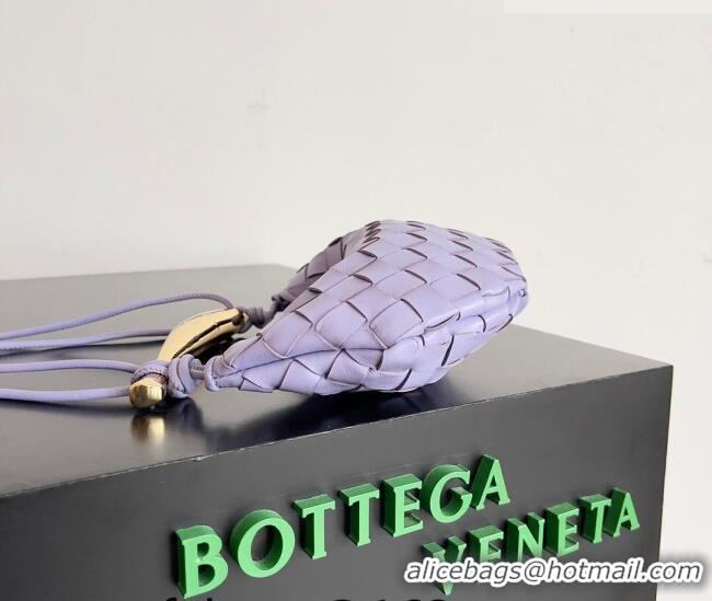 Buy Fashionable Bottega Veneta Mini Sardine Bag in Intrecciato Leather 744267 Lavender Purple 2026
