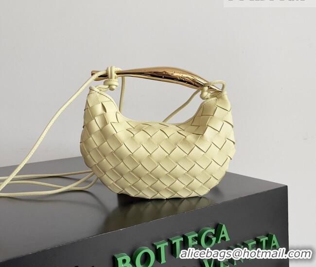 Best Product Bottega Veneta Mini Sardine Bag in Intrecciato Leather 744267 Ice Cream 2026