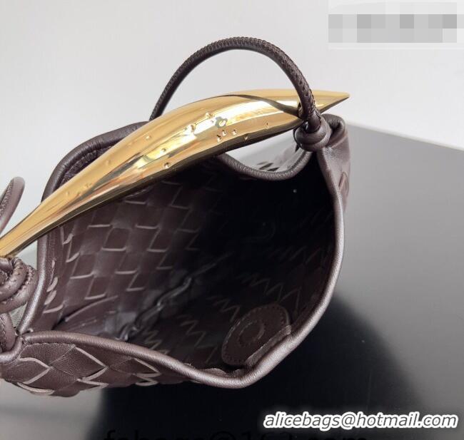 Best Discount Bottega Veneta Mini Sardine Bag in Intrecciato Leather 744267 Fondant Brown 2026
